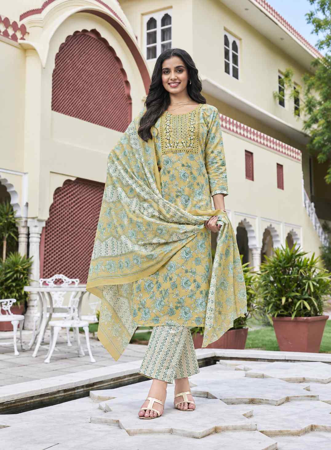 Women's Kurti set- Sandal